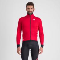 SPORTFUL Cyklistická zateplená bunda - FIANDRE - červená 2XL