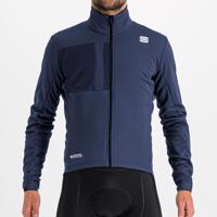 SPORTFUL Cyklistická zateplená bunda - SUPER - modrá 2XL