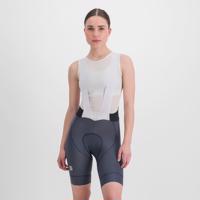 SPORTFUL Cyklistické kalhoty krátké s laclem - BODYFIT - modrá