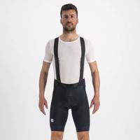 SPORTFUL Cyklistické kalhoty krátké s laclem - BODYFIT PRO LTD - černá L