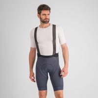 SPORTFUL Cyklistické kalhoty krátké s laclem - BODYFIT PRO - modrá