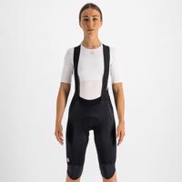 SPORTFUL Cyklistické kalhoty krátké s laclem - BODYFIT PRO THERMAL - černá S