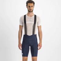 SPORTFUL Cyklistické kalhoty krátké s laclem - CLASSIC - modrá XL