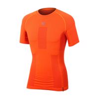 SPORTFUL Cyklistické triko s krátkým rukávem - 2ND SKIN - oranžová M-L