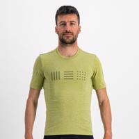 SPORTFUL Cyklistické triko s krátkým rukávem - GIARA - světle zelená XL