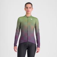 SPORTFUL Cyklistický dres s dlouhým rukávem zimní - ROCKET THERMAL - zelená S