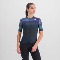 SPORTFUL Cyklistický dres s krátkým rukávem - FLOW SUPERGIARA - modrá S