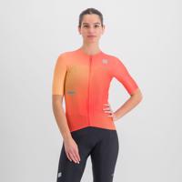 SPORTFUL Cyklistický dres s krátkým rukávem - LIGHT PRO - oranžová XS