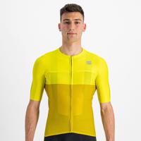 SPORTFUL Cyklistický dres s krátkým rukávem - LIGHT PRO - žlutá M