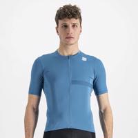 SPORTFUL Cyklistický dres s krátkým rukávem - MATCHY - modrá 2XL