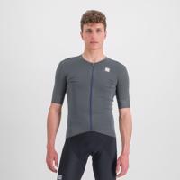 SPORTFUL Cyklistický dres s krátkým rukávem - MONOCROM - antracitová 2XL