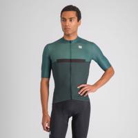 SPORTFUL Cyklistický dres s krátkým rukávem - PISTA - zelená