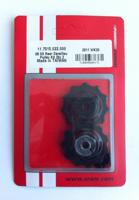SRAM kladky pro přehazovačku - PULLEYS 2008-2011 X0 QTY 2 - černá