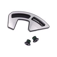 SRAM kryt - SINGLE IMPACT/BASH GUARD KIT FOR 36T XX - stříbrná