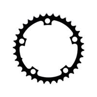 SRAM převodník - ROAD 34 V1 110 3mm - černá