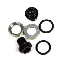 SRAM sada šroubů - CRANK ARM BOLT KIT M12/M22 CRMO - stříbrná/černá