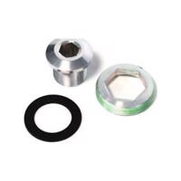 SRAM sada šroubů - CRANK ARM BOLT KIT M15/M26 - stříbrná