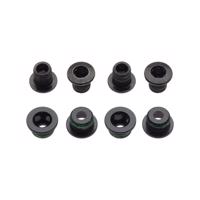 SRAM sada šroubů - CRANK CHAINRING BOLT KIT 4X2 - černá