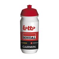 TACX Cyklistická láhev na vodu - LOTTO SOUDAL - bílá/červená