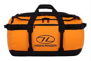 Taška Highlander Storm Kitbag 65 l oranžová