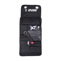 UNIOR sada nářadí - TOOL ROLL SET - stříbrná/černá