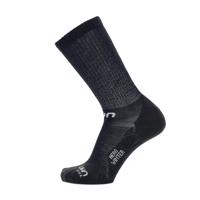 UYN Cyklistické ponožky klasické - AERO WINTER LADY - bílá/černá 37-38