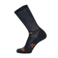 UYN Cyklistické ponožky klasické - AERO WINTER - oranžová/černá 39-41