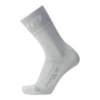 UYN Cyklistické ponožky klasické - ONE LIGHT LADY - stříbrná/bílá