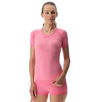 UYN Cyklistické triko s krátkým rukávem - MOTYON LADY - růžová L-XL