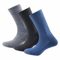 Vlněné ponožky Devold Daily Medium modré SC 593 063 A 273A